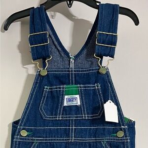 New with tags Infant Liberty Overalls size 12 Months